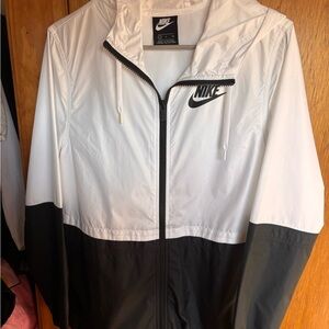Nike Men's Black and White Jacket